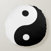 "陰陽" ラウンドクッション (正面)