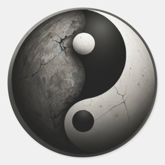 陰陽 ラウンドシール (正面)