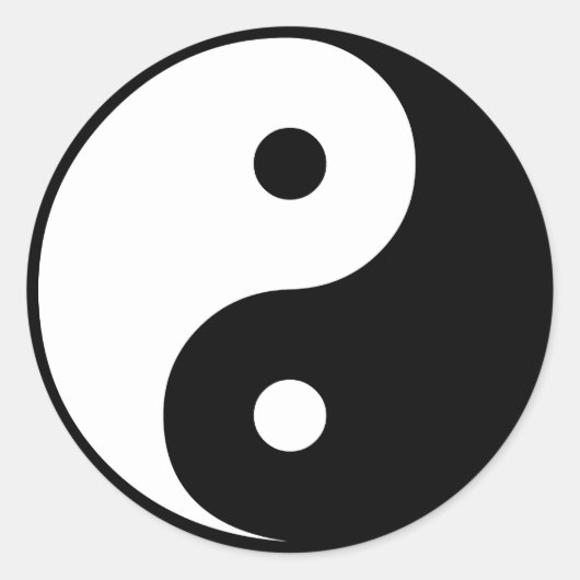 陰陽 ラウンドシール (正面)