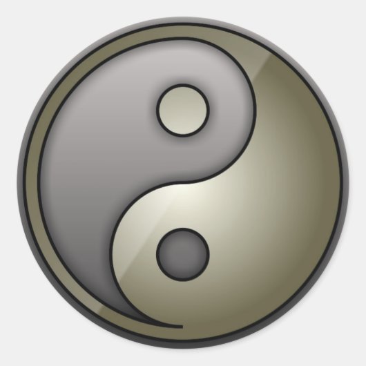 陰陽 ラウンドシール (正面)