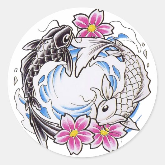 陰陽 ラウンドシール (正面)