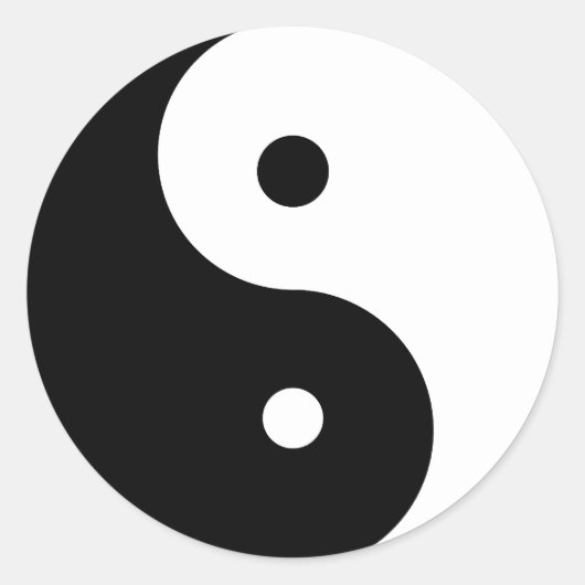 陰陽 ラウンドシール (正面)