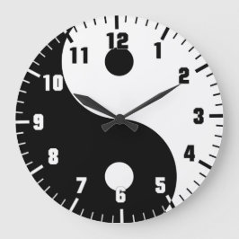 陰陽 ラージ壁時計