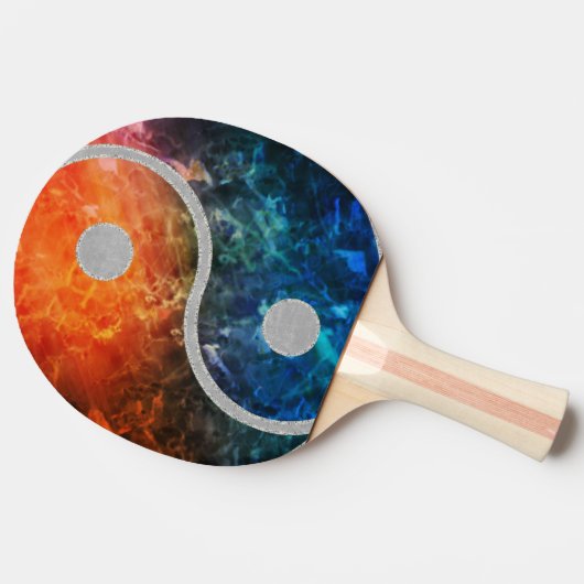 陰陽 卓球ラケット (横)