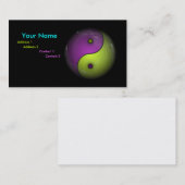 陰陽 名刺 (正面/裏面)