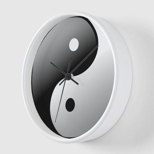 陰陽 壁時計 (傾斜)
