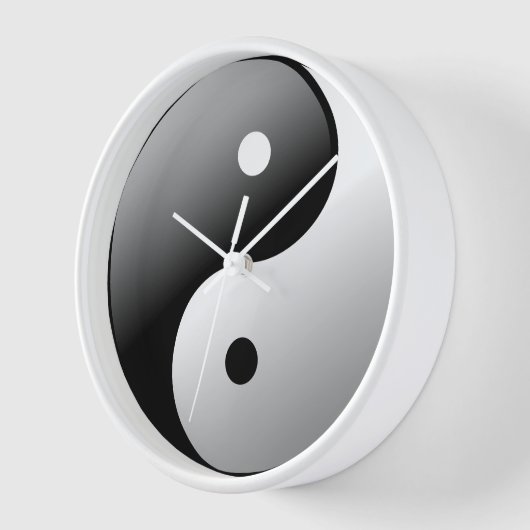 陰陽 壁時計 (傾斜)