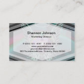 陰陽、天使の翼およびハート 名刺 (裏面)