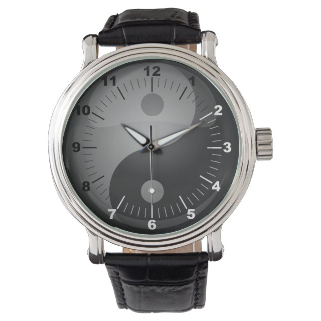 陰陽 腕時計 (正面)