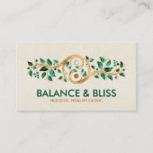 陰陽-自然残高 名刺 (正面)