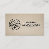 陰陽-自然残高 名刺 (正面)
