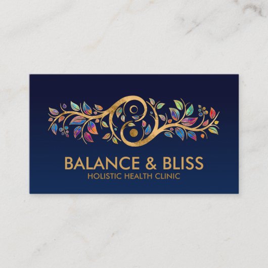 陰陽-自然残高 名刺 (正面)