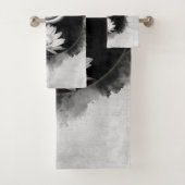 陰陽 – 蓮の花 バスタオルセット (インサイチュ)