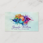 陰陽 – 調和のとれた流れ 名刺 (正面)