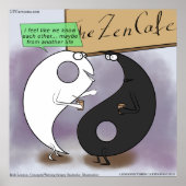 陰陽 Funny Zen ポスター (正面)