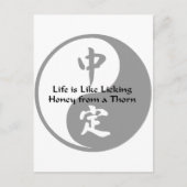 陰陽- Like Honey on a Thorn ポストカード (正面)