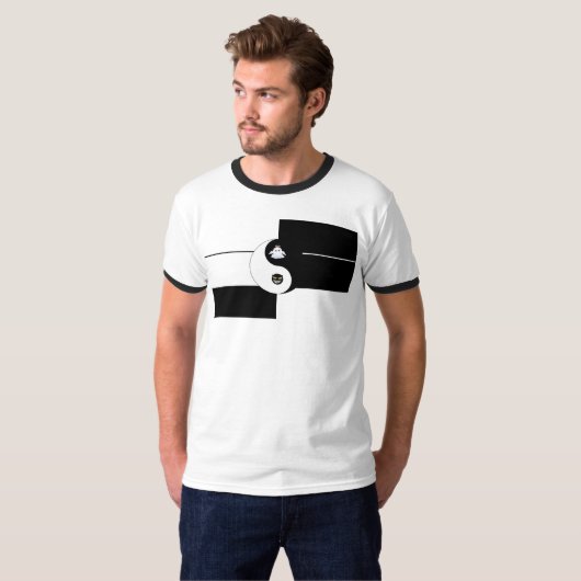 陰陽 Tシャツ (正面フル)
