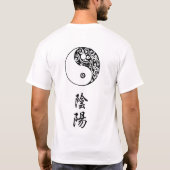 陰陽 Tシャツ (裏面)