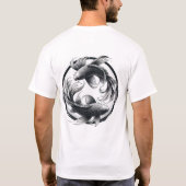 陰陽 Tシャツ (裏面)