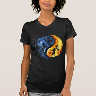 陰陽(Wing Chun) Ip Man Linage Tシャツ