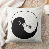 陰陽b/wは大投げクッションを打つ クッション (ブランケット)