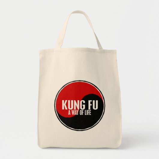 陰陽Kung Fu 1 トートバッグ (正面)
