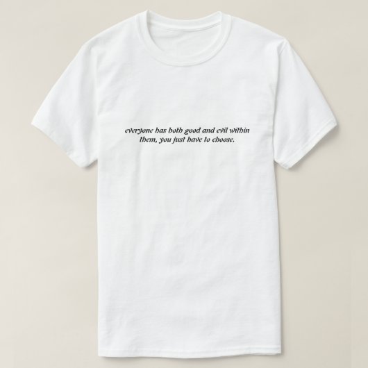 陰陽Tシャツ Tシャツ (デザイン正面)