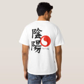 陰陽Tシャツ Tシャツ (裏面フル)
