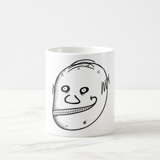 陰鬱な男 コーヒーマグカップ (中央)