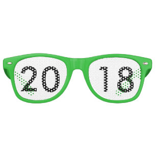 陰2018新年の レトロサングラス