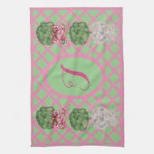 陳腐なジンジャージャーストピアリーバスケット キッチンタオル (縦)