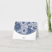 陳腐なヴィンテージサンキューカード サンキューカード (裏面)