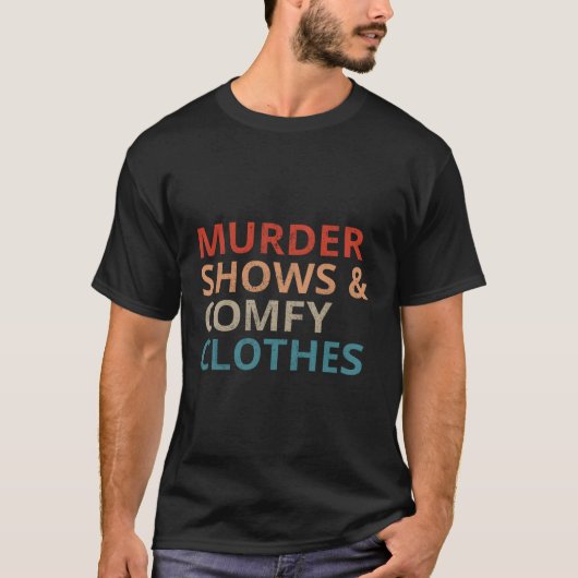 陳腐な犯罪を示す Tシャツ (正面)