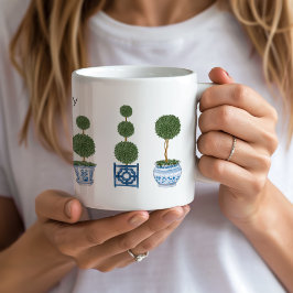 陳腐陶磁器の木トリオセラミック コーヒーマグカップ