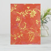 陳謝の記念日の招待状 招待状 (スタンド正面)