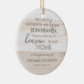 陶パーソナライズされた器天国オーナメント セラミックオーナメント (右)