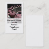 陶器および製陶術 名刺 (正面/裏面)