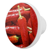 陶器のつまみ ホットチリペッパー セラミックノブ (右)