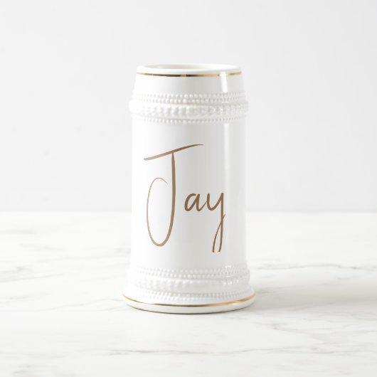 陶器の伝統的なビールジョッキ ビールジョッキ (中央)