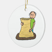 陶器の作成 セラミックオーナメント (左)