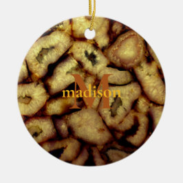 陶器の緑の石英はモノグラムを攪拌 セラミックオーナメント