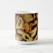 陶器の緑の石英はモノグラムを攪拌 モーフィングマグカップ (中央)