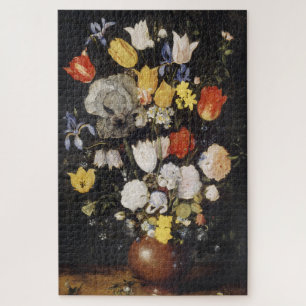 陶器の花瓶の花束(1610) ジグソーパズル