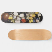 陶器の花瓶の花束(1610) スケートボード (横)