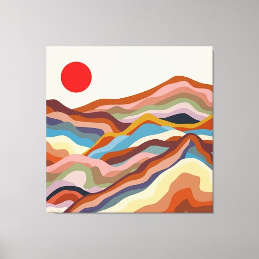 陶器の陛下 キャンバスプリント (正面)