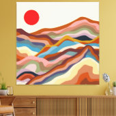 陶器の陛下 キャンバスプリント (インサイチュ (リビング))