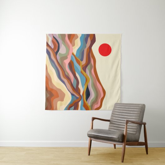 陶器の陛下 タペストリー (インサイチュ(横))