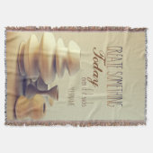 陶器は吸っても何かを今日作成します スローブランケット (正面)