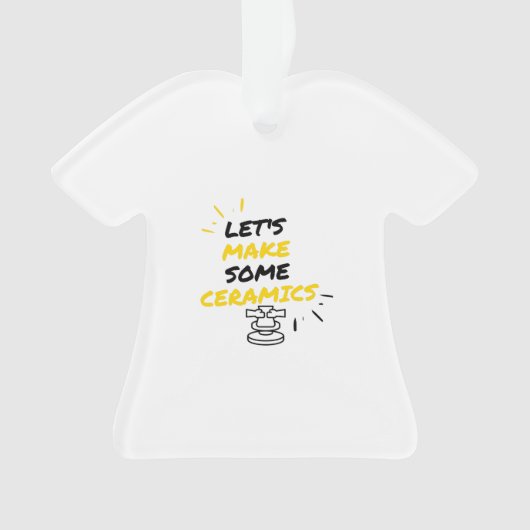 陶器を作ろう オーナメント (正面)
