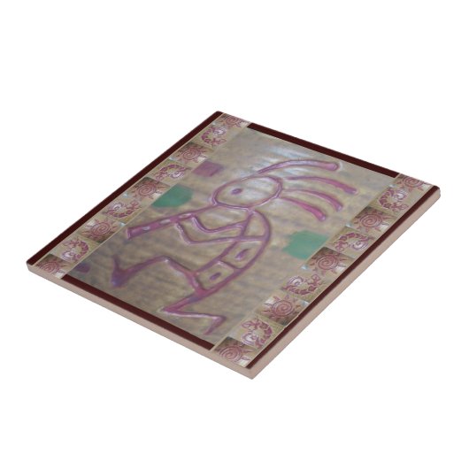 陶器ココペリ タイル (側面)